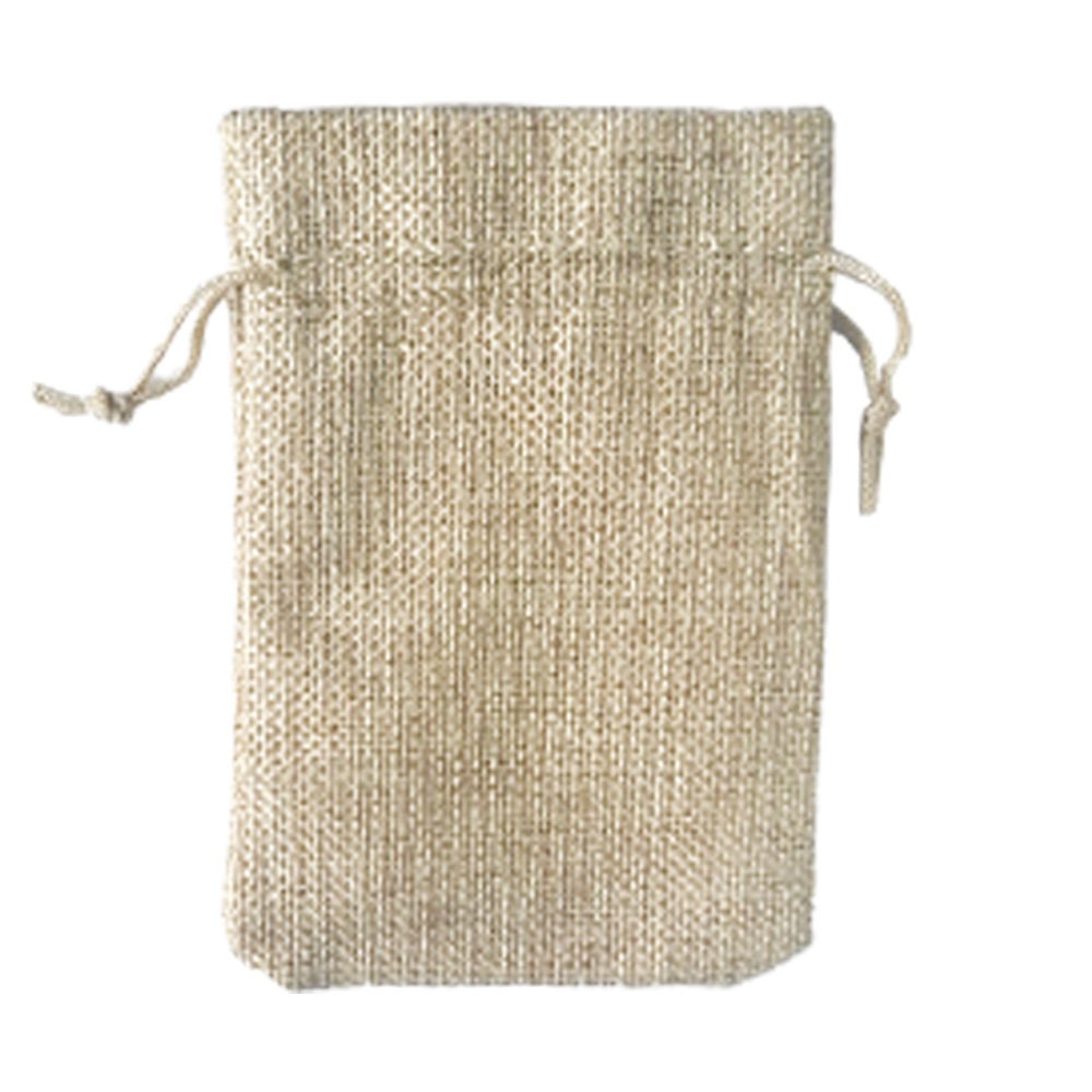 Bolsitas de lino para joyería o regalos, 24 colores 