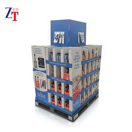 内衣内裤超市纸地堆T恤纸堆头组合纸衣服组装纸堆架可折叠便携式