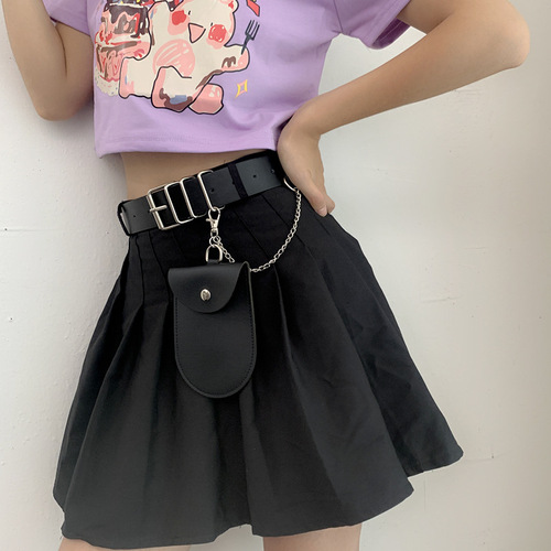 Wholesale 2020 new fashion belt for women, detachable chain small waist bag, versatile fashionable outer belt