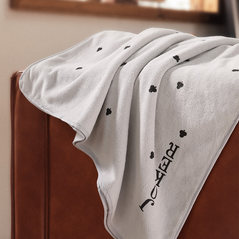 Tuou Factory Direct Sales Microfiber Printed Bath Towel Original New Style Personalized Thickeneded Edge 70*140