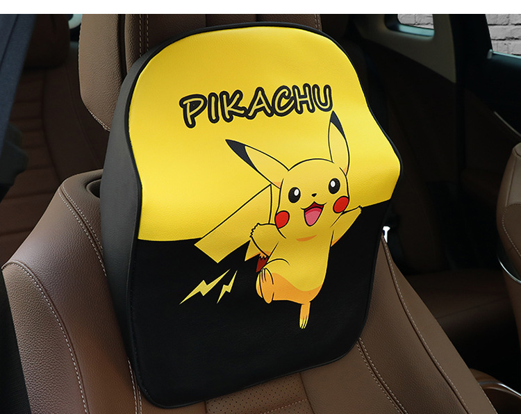 Cute Neck Pillow Memory Foam Cartoon Car Seat Pillow Four Seasons Universal Cushion Car Headrest Waist