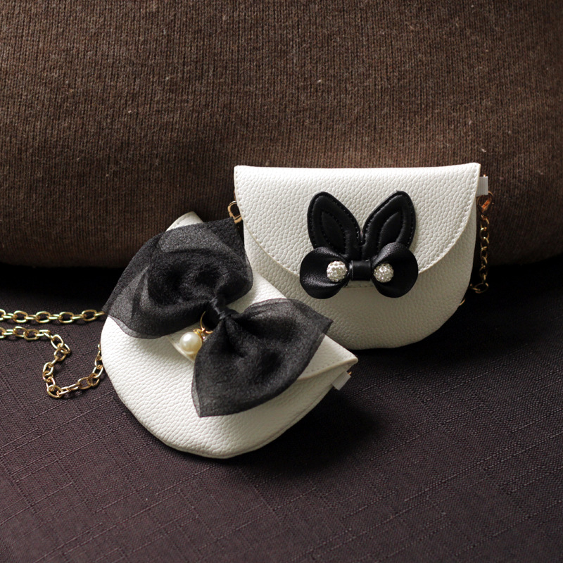 儿童包包女童时尚链条斜挎包幼童宝宝迷你装饰零钱包潮童街拍小包