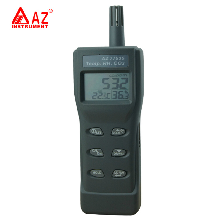 衡欣二氧化碳检测仪 CO2检测仪 二氧化碳/温湿度测试仪器AZ77535