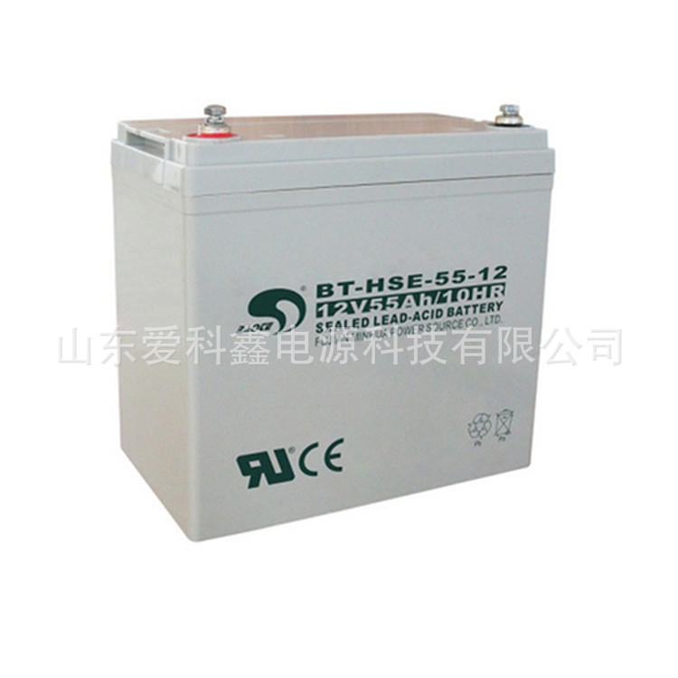 赛特蓄电池BT-HSE-55-12 赛特电池12v55ah  储能免维护UPS直流屏