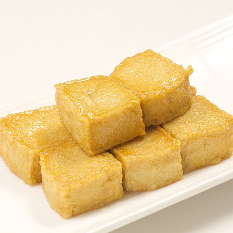 Golden Fish Tofu Commercial Seafood Shabu Shabu BBQ Spicy Oden Bulk Hot Pot Ingredients Frozen Wholesale
