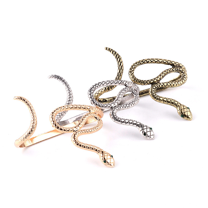 New Simple Retro Animal Winding Snake Wild Bracelet Nihaojewelry Wholesale display picture 1