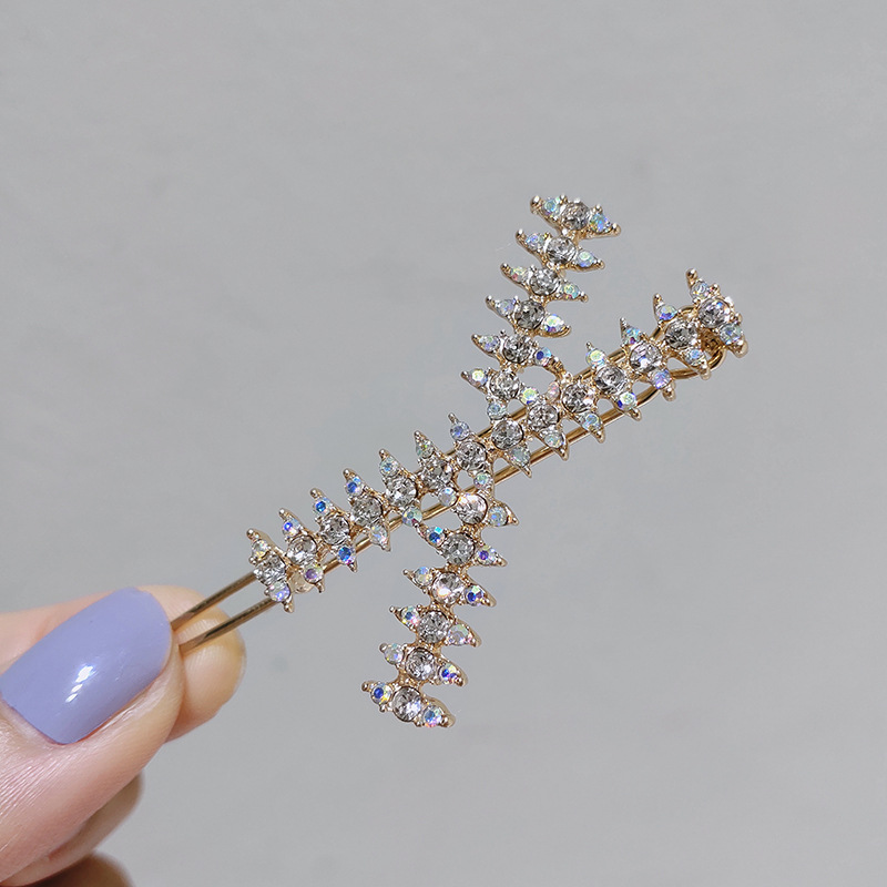 Five-pointed Star Diamonds Hair Clip display picture 7