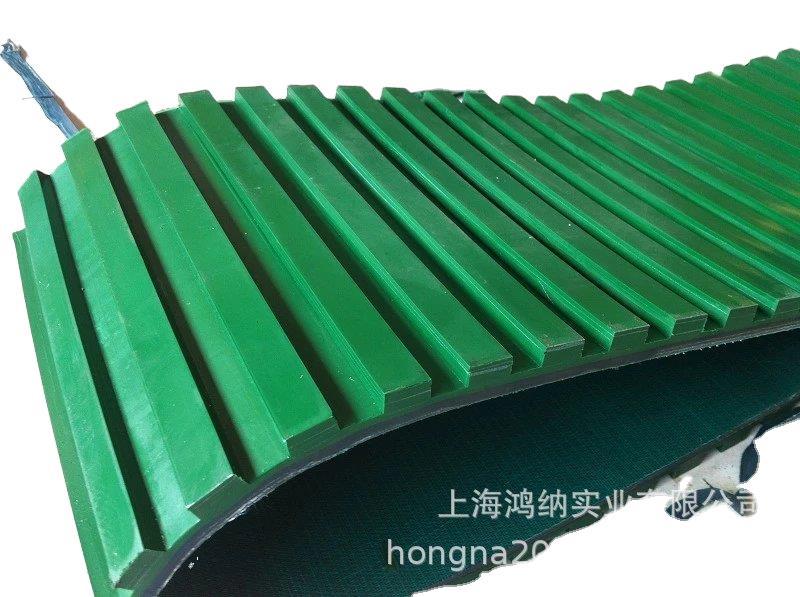 厂家直销输送带加裙边挡板导条封边隔板海绵泡棉红胶打孔开槽硅胶