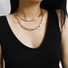 Universal short accessory, chain, necklace, simple and elegant design