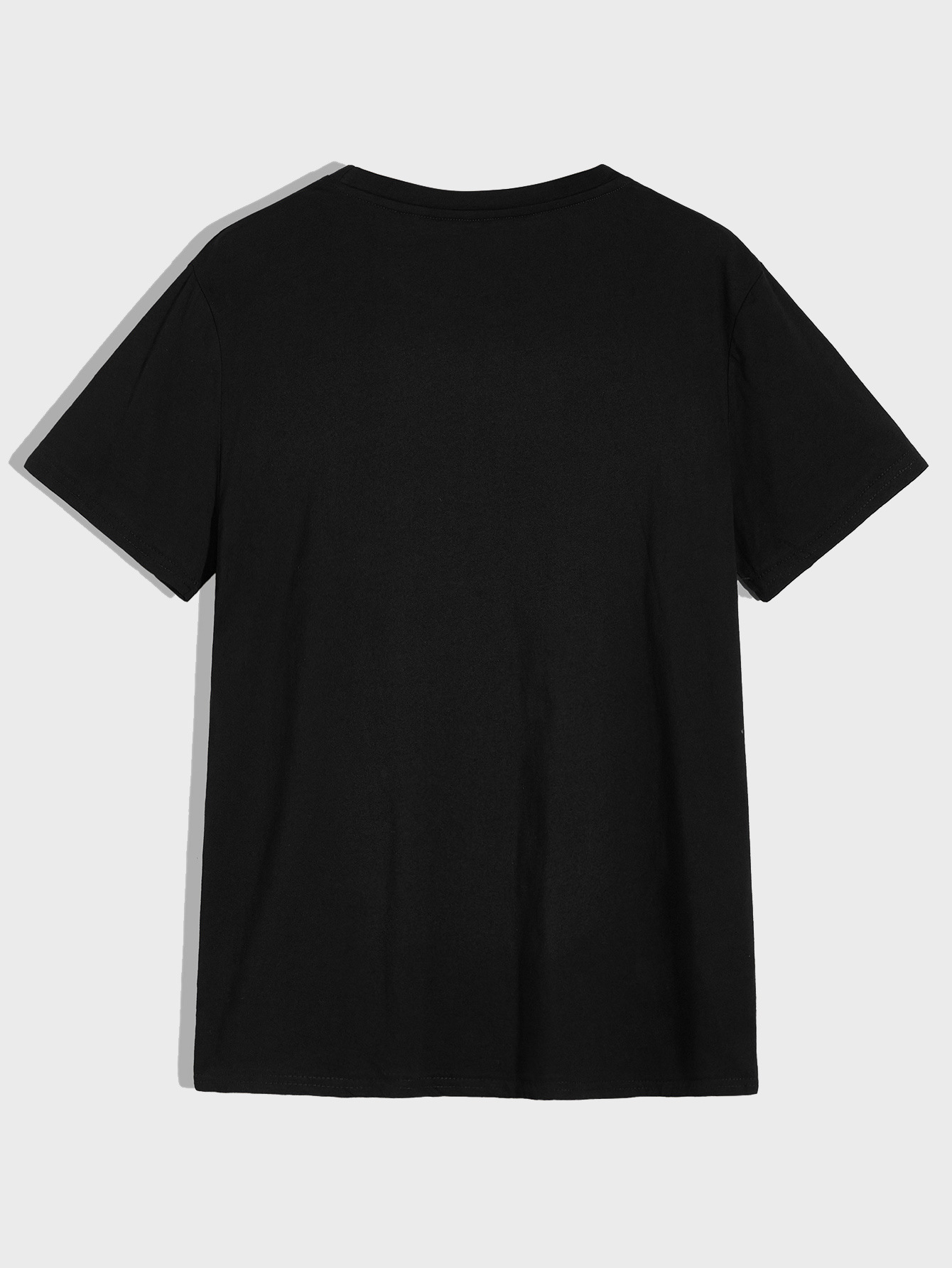 Skull Printed Short-Sleeved T-Shirt NSSN13841
