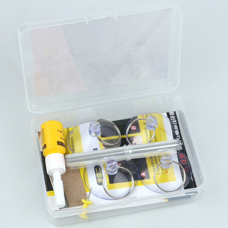 Amazon explosive car windshield long crack repair solution suit glass reducing agent factory wholesale