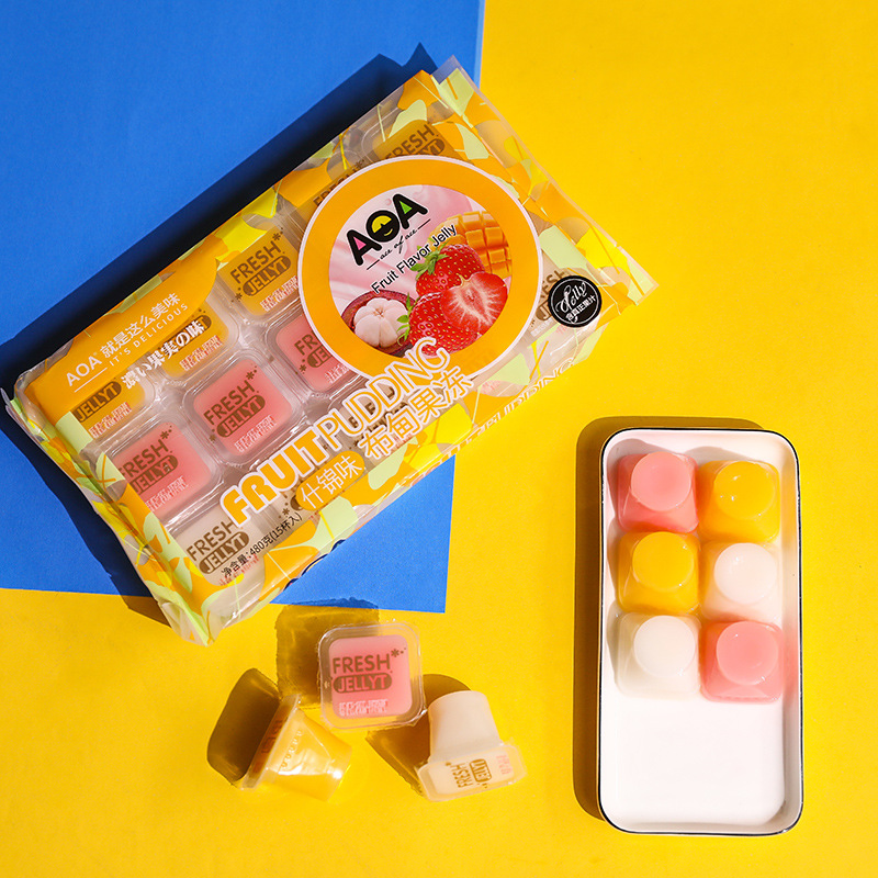 drinks Explosive money Konjac jelly leisure time food SUKHI lactobacillus Konjac jelly Pudding wholesale Direct selling