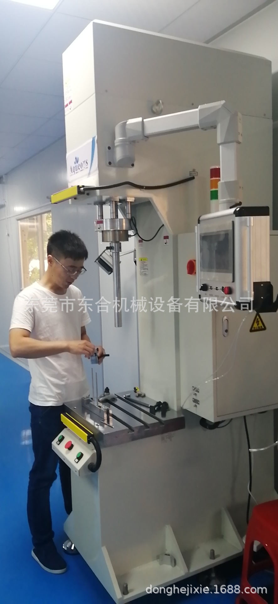 Hydrogen Energy Fuel Battery Servo Clothing Stacker_vertical Loading Stacker_ Process Control Data Trace Servo Press