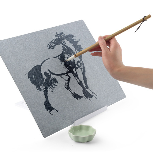 Amazon's new brush clear water calligraphy practice set A3A4 water writing board reusable water writing cloth manufacturer