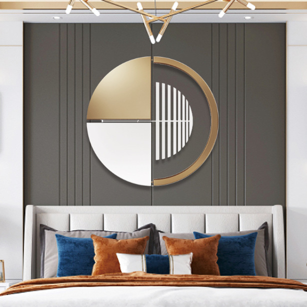 轻奢客厅餐厅床头沙发背景墙墙面装饰挂件立体铁艺装饰壁饰壁挂件|ms