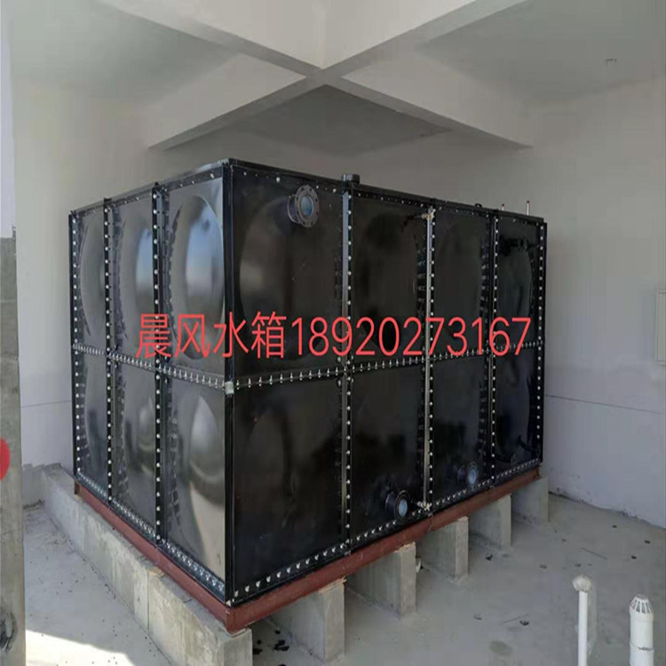 批发供应天津洗浴搪瓷钢板水箱 镀锌钢板水箱