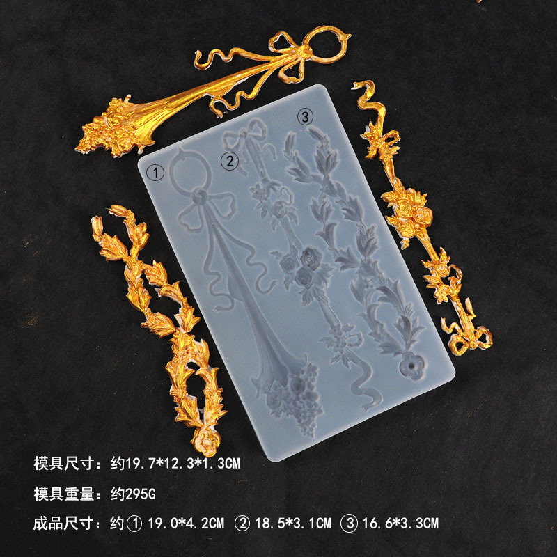 Estilo europeo en relieve molde de silicona fondant decoración de la boda herramienta de molienda para hornear ritmo seco molde de chocolate molde de la torta