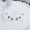 Earrings, fresh sophisticated cute silver needle from pearl, silver 925 sample, Korean style