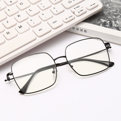 防蓝光眼镜 开球 ERE0095 大方形款 明星同框 平光眼镜 镜架 批发|ru