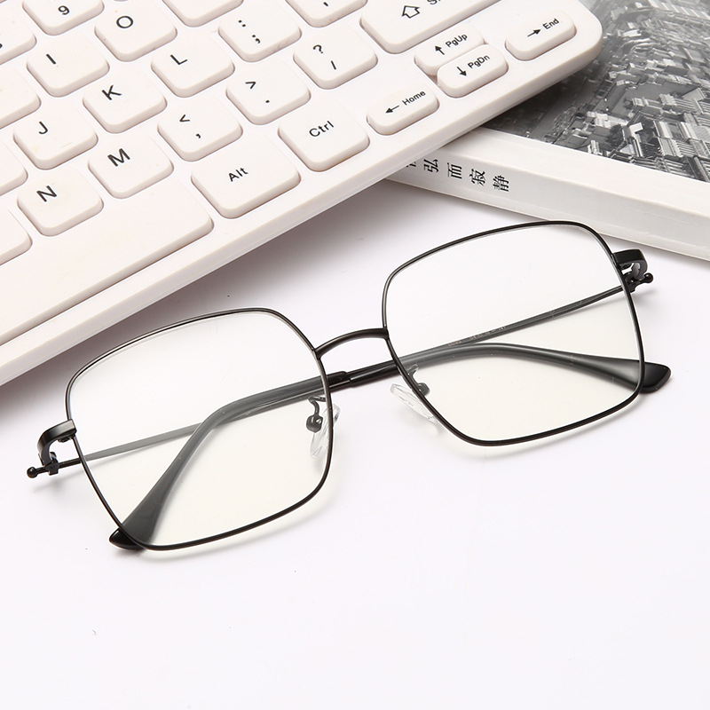 防蓝光眼镜 开球 ERE0095 大方形款 明星同框 平光眼镜 镜架 批发|ru