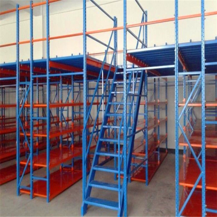 Стеллажи для тяжелых грузов, складские, заводские, стальные стеллажи, многоярусные стеллажи, стеллажи для антресольных площадок