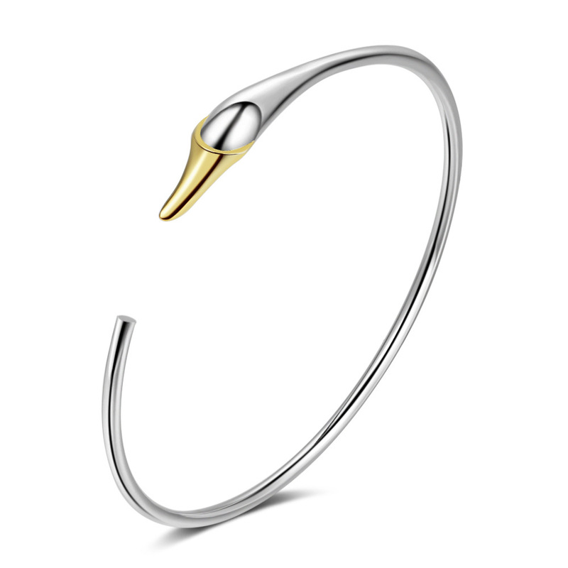 Swan Bracelet Ins Niche Design Girly Heart Korean Style Mori Style Sweet Open Bracelet Jewelry Bracelet Swan Bracelet Ins Niche Design Girly Heart Korean Style Mori Style Sweet Open Bracelet Jewelry Bracelet