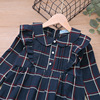 Dress Korean long sleeve simple style skirt