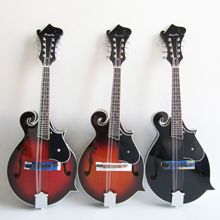 缺角F型8弦吉他曼陀林西洋藏族乐器F型曼陀铃八弦Mandolin带皮盒