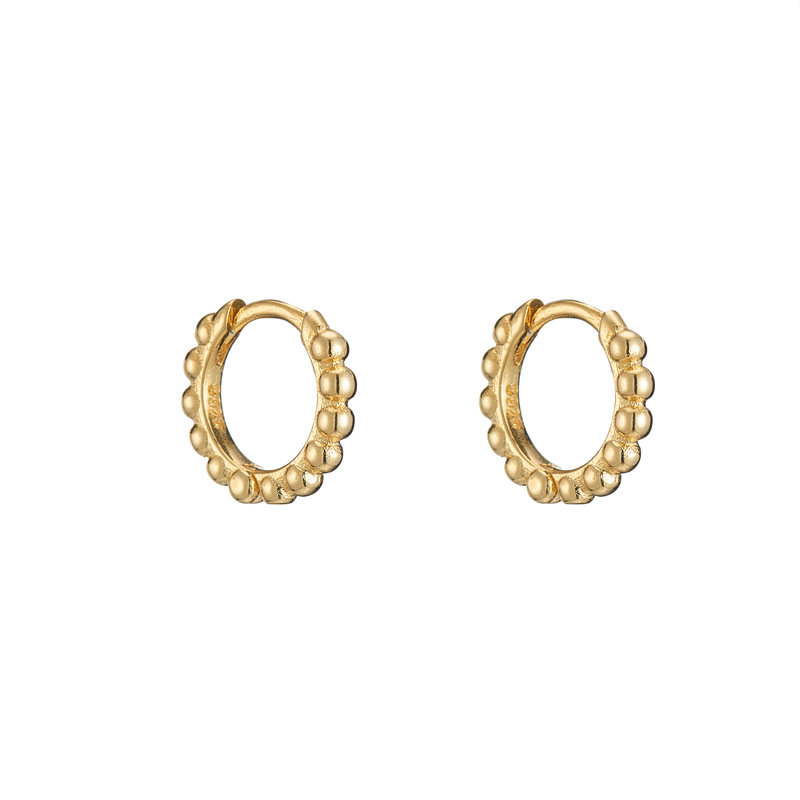 Anillo de hueso de oreja de plata esterlina 925 hueso de oreja lateral anillo de oreja de oro oreja femenina hueso de oreja hebilla pendientes 2022 nuevos pendientes de moda