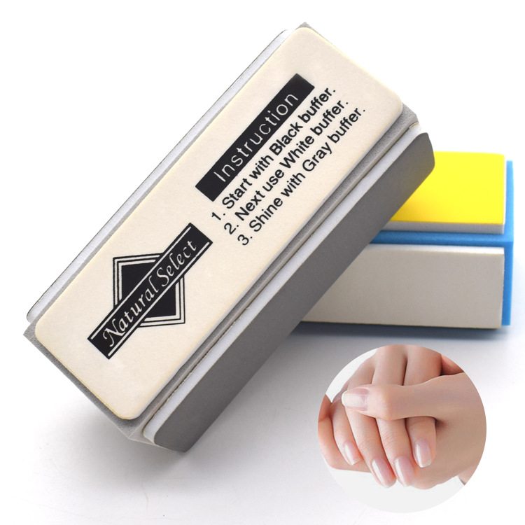 Reform Manufactor wholesale EVA Material Science sponge Four Polishing block Polished bar nail Nail enhancement tool