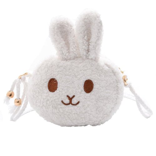 kids lucky bagchildren new plush bunny oblique satchel han edition cute girls single shoulder bag baby change purse