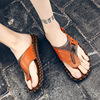 Summer sandals, fashionable sports shoes, trend flip flops for leisure, beach footwear, 2023, plus size