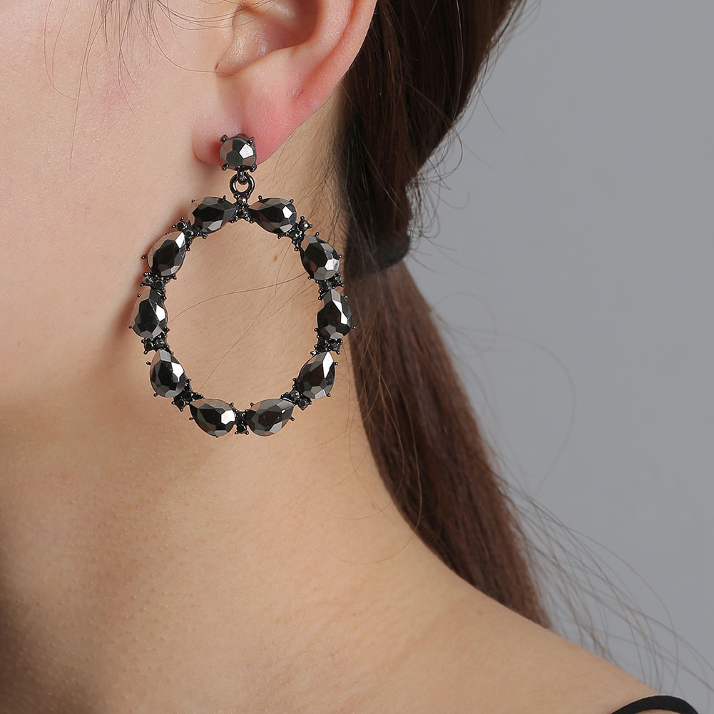 New Fashion Geometric Round Earrings For Women Wholesale display picture 1