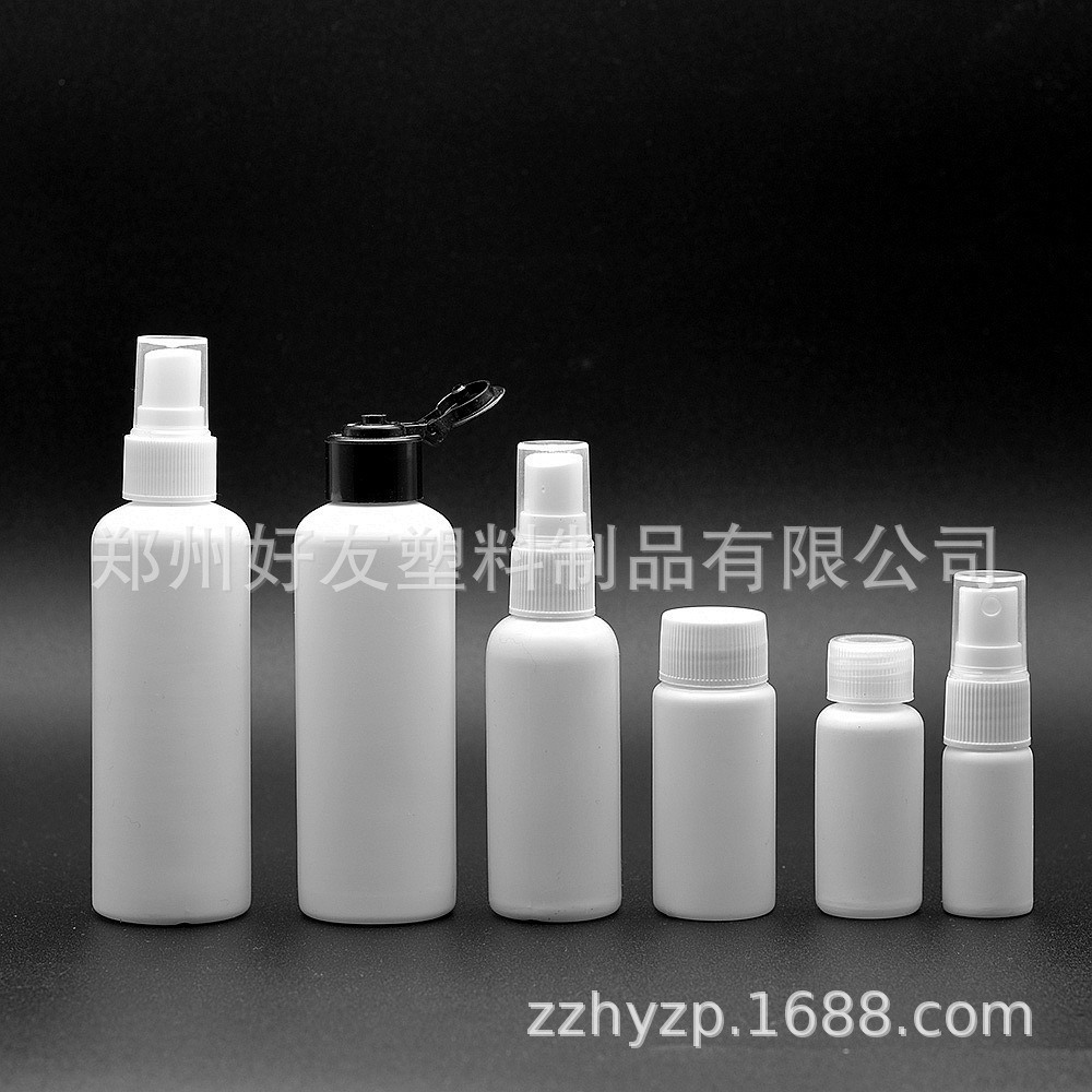 河南50ml喷雾瓶 60ml塑料瓶30ml喷瓶20ml翻盖瓶10ml小瓶子