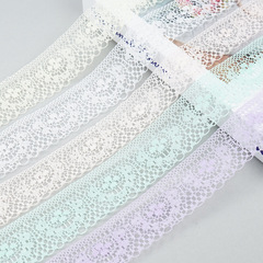 Wholesale 4CM Non-Stretch Lace Handmade DIY Lingerie Accessory Lace Half Round Nylon Edge