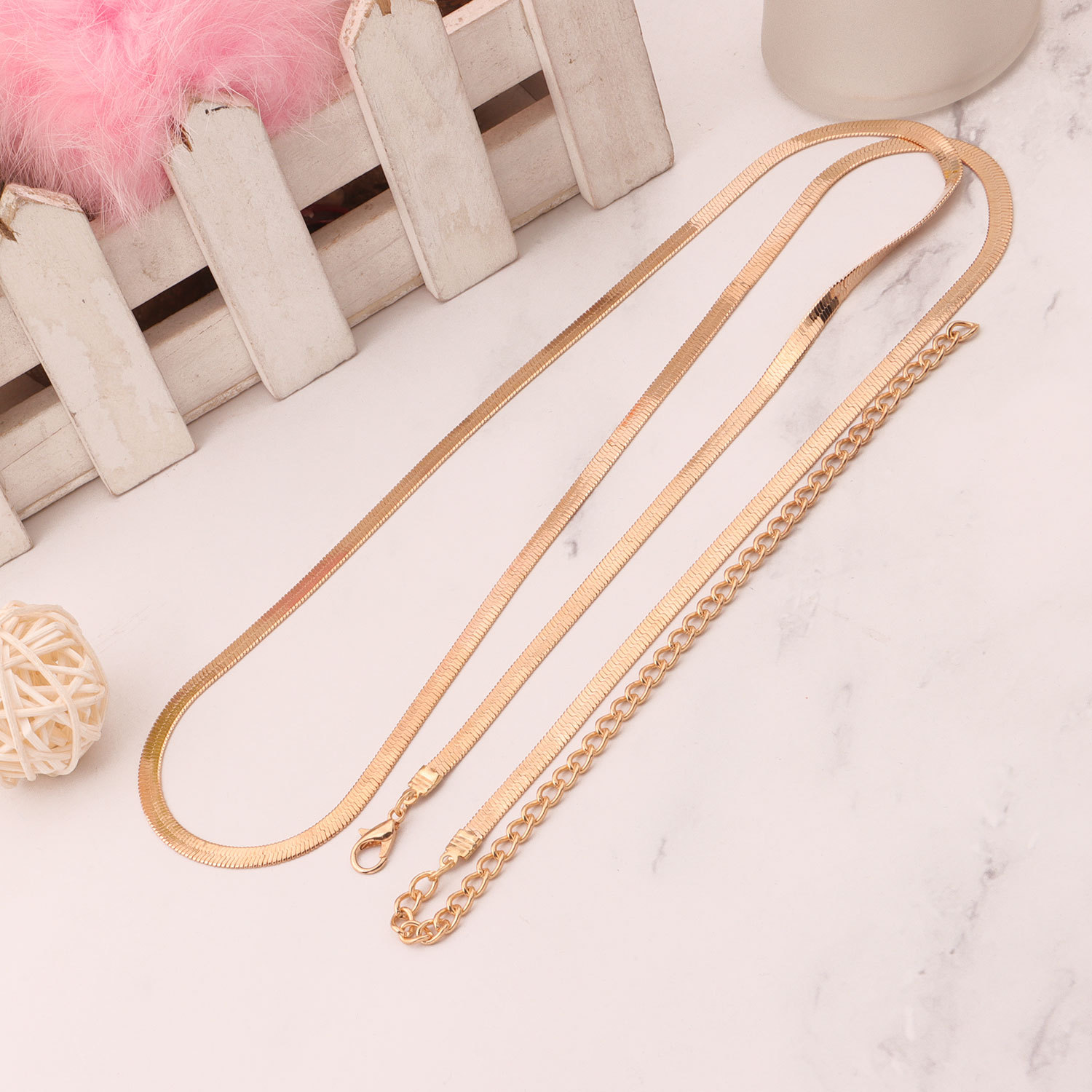 Fashion Geometric Alloy Plating Waist Chain display picture 5