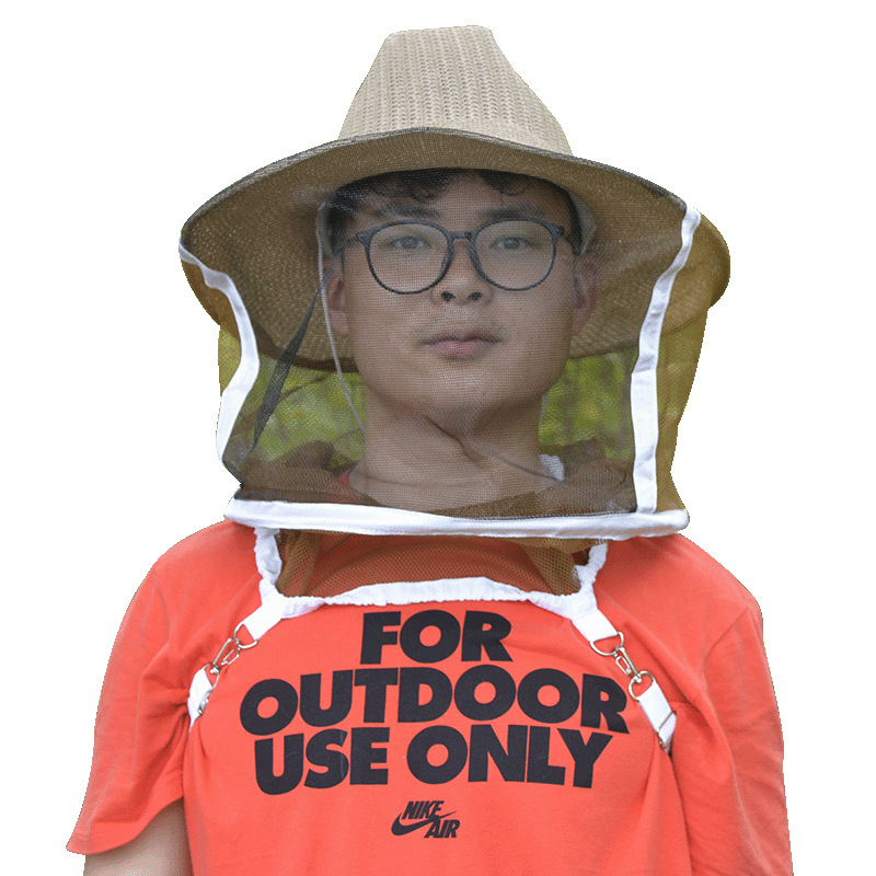 出口型蜂帽 牛仔蜂帽 新款蜂帽  防火纱蜂帽  蜜蜂帽防蜂装备
