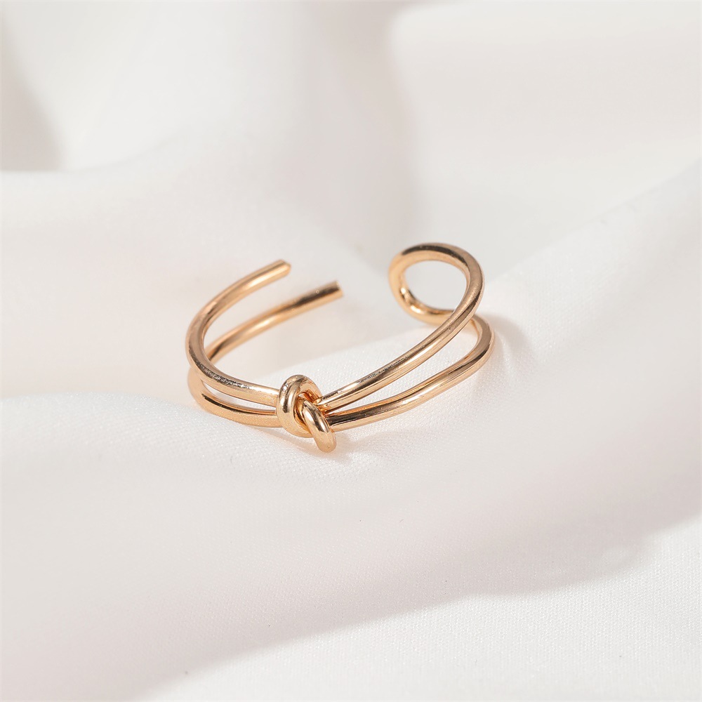 Simple Style Geometric Alloy Plating No Inlaid Women's display picture 6