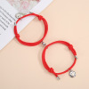 Magnetic bracelet for beloved suitable for men and women, woven accessory handmade, wholesale