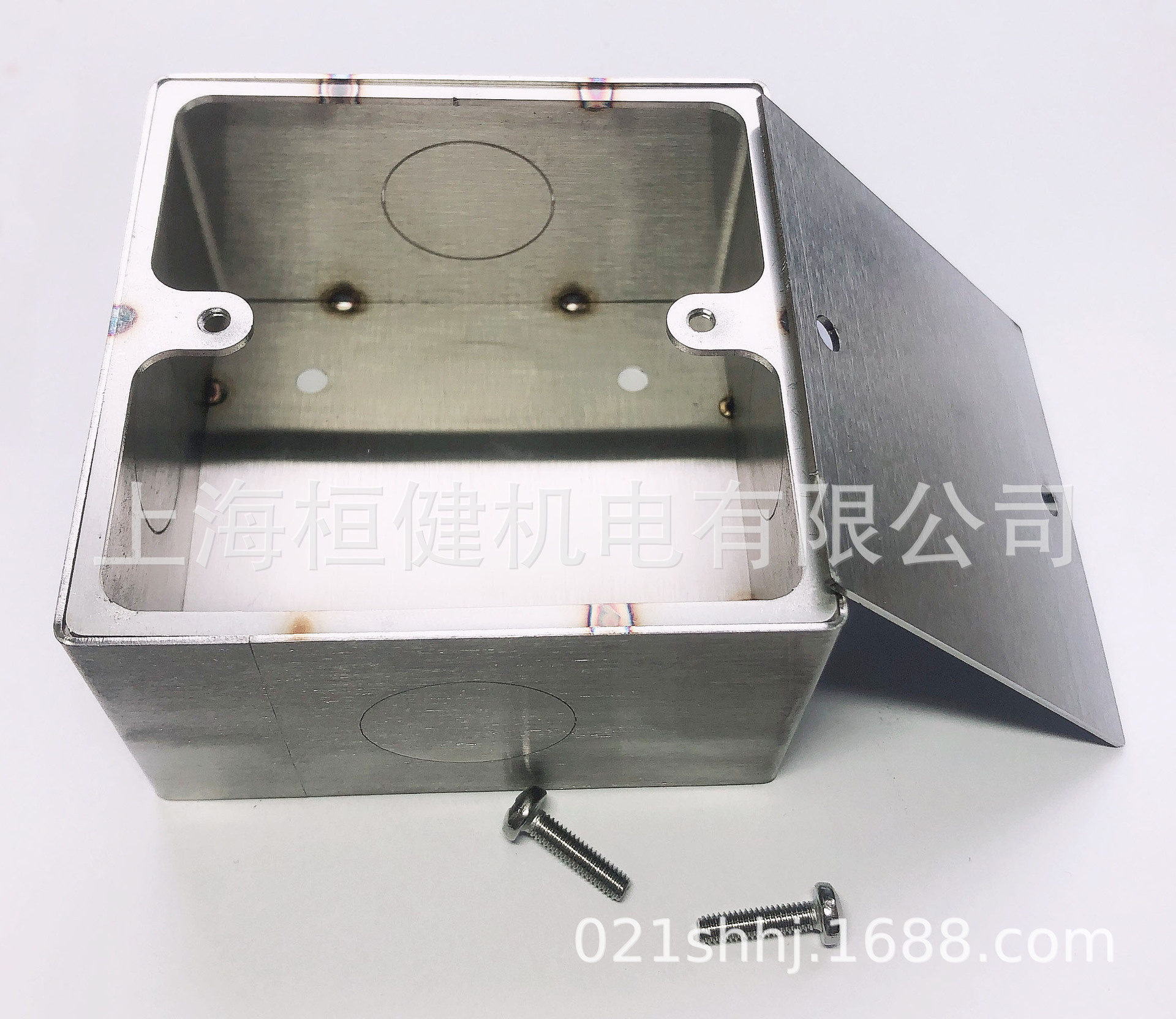 304/316不锈钢86型明装底盒明盒开关底盒接线盒明装暗装新能源-阿里巴巴