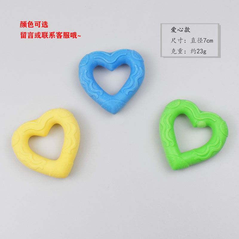 Fabricante de la nueva fragancia TPR espuma mascota juguete hueso perro pequeño perro molar limpieza diente mordedura anillo juguete