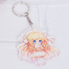 Acrylic keychain, cartoon pendant, custom made, creative gift