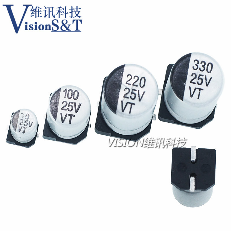 贴片 电解电容 25V 470UF 10*10.5mm 25V/470UF  一盘500个/145元