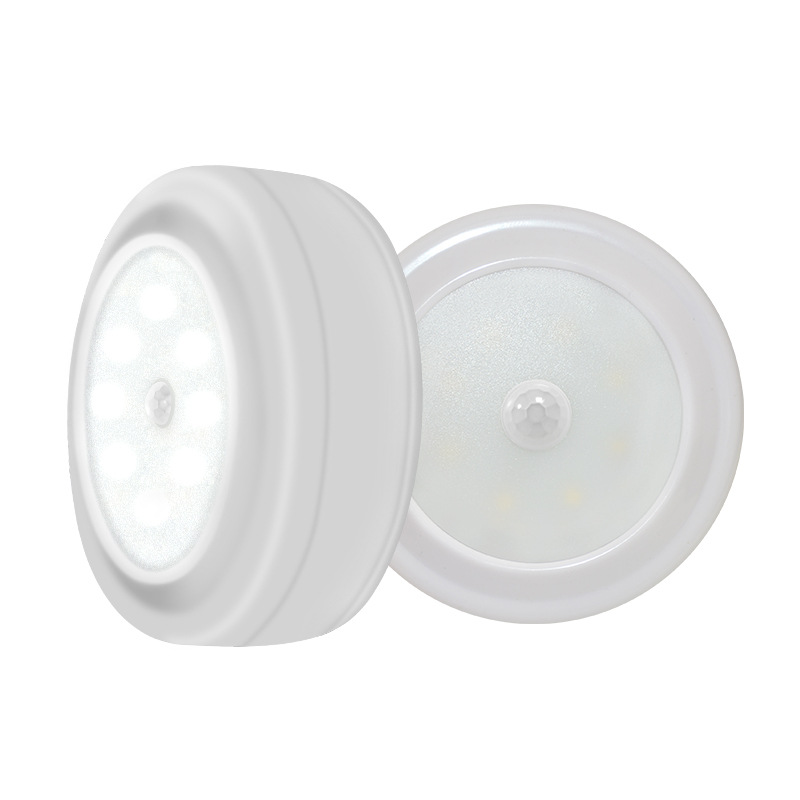 创意led人体感应灯 卧室走廊过道灯智能家居礼品红外人体感应灯