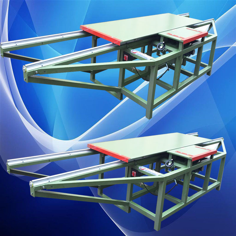 木工简易推台锯平板推台锯木工锯床台锯小型裁板锯精密锯子母锯床