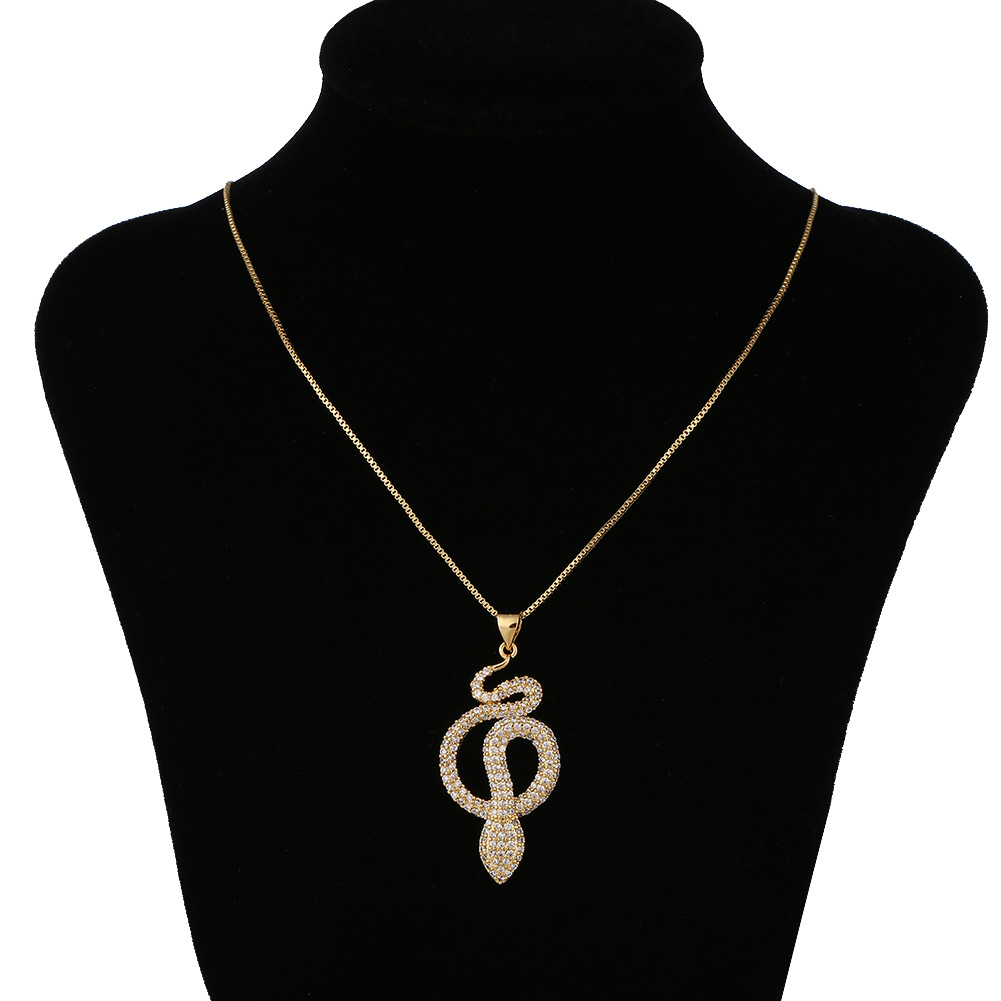Fashion Exaggerated Snake Necklace display picture 5