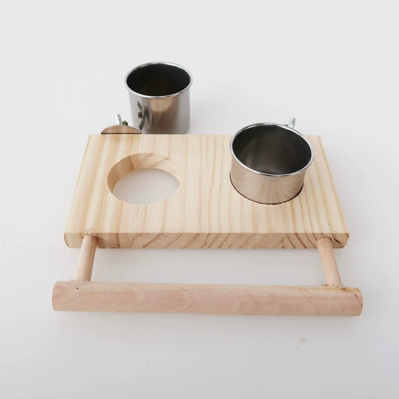 Кормушка для птиц Parrot Stainless Steel Food Box Food Cup Food Barls Food Bowl Drinking Water Bowl Water Cup Brew
