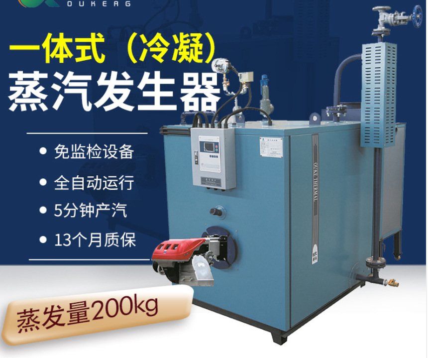 宁夏燃气蒸汽发生器300kg
