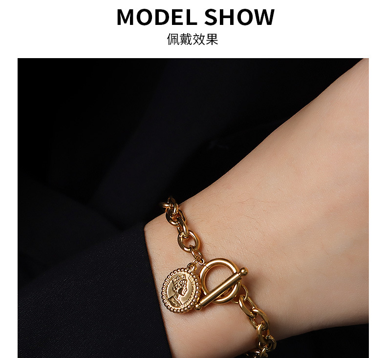 Fashion Simple  Ot Buckle Bracelet display picture 1