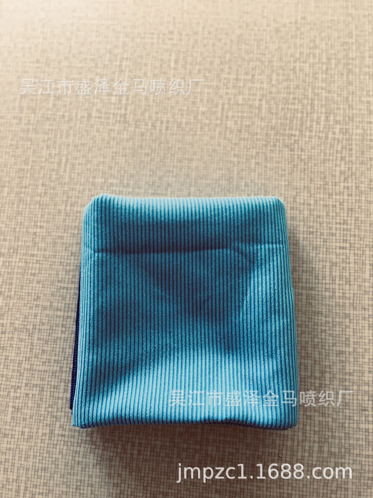 直销再生RPET速干超细纤维菠萝格双面绒印花超细纤维面料印花面料